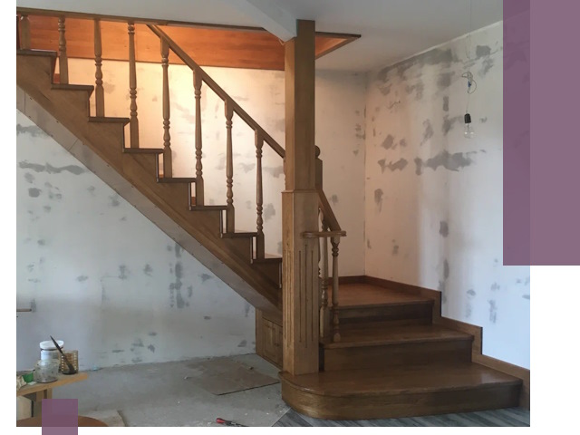 Ремонт деревянных лестниц в Гае: быстро и качественно