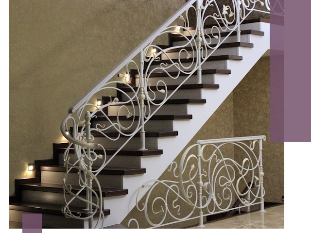 Кованые лестницы под ключ в Гае — изготовление и монтаж