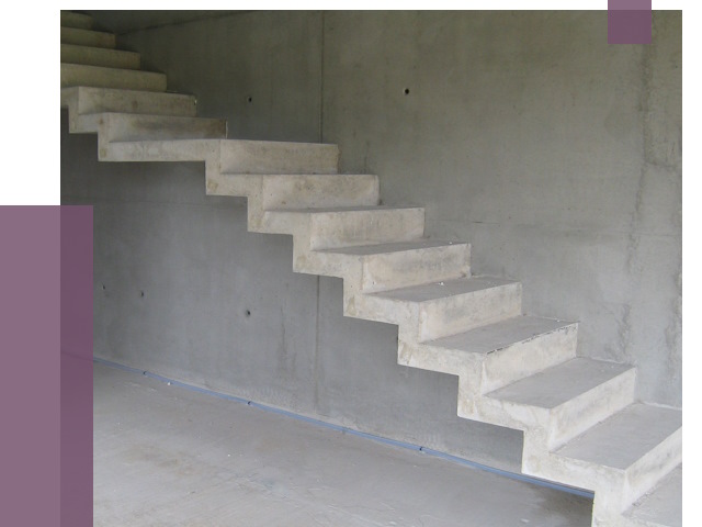 Бетонные лестницы в Гае от 18807 руб. под ключ | ПРОЛЁТ-Гай