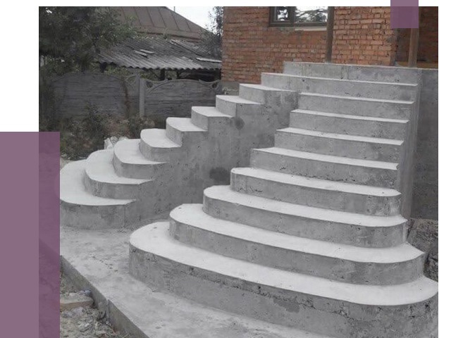 Монтаж бетонных лестниц в Гае от 4270 руб. 