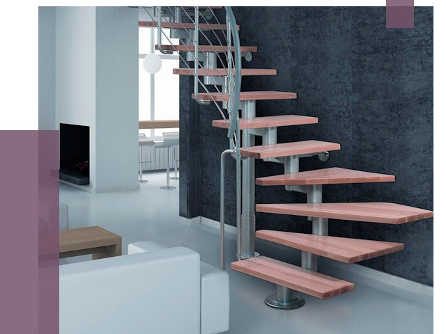 Модульные лестницы в Гае от 16774 руб. — купить в ПРОЛЁТ-Гай