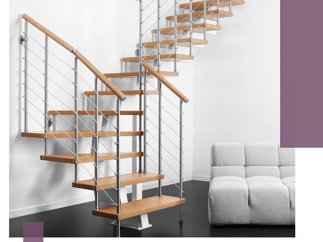 Модульные лестницы под ключ в Гае — монтаж и изготовление