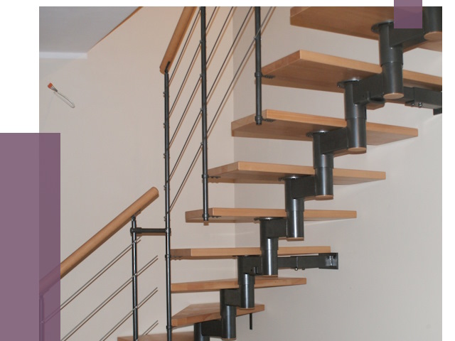 Изготовление модульных лестниц в Гае от 11437 руб. 