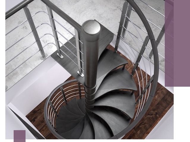 Демонтаж винтовых лестниц в Гае — быстро и безопасно