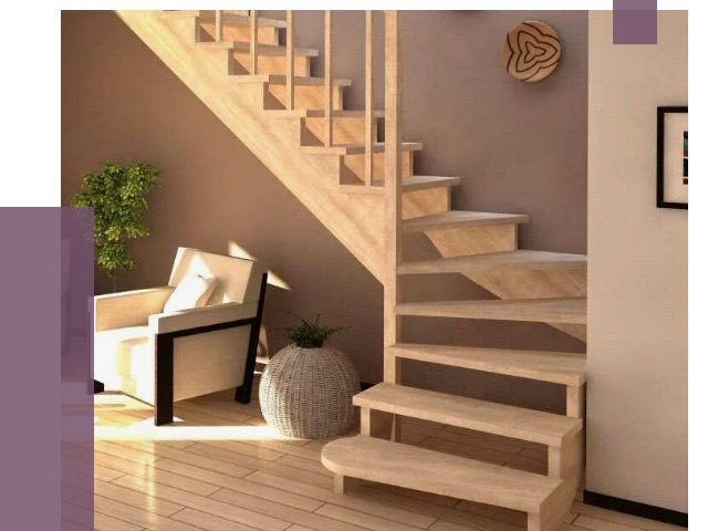 Изготовление Г-образных лестниц в Гае от 18807 руб. 