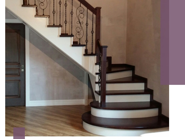 Изготовление Г-образных лестниц под ключ в Гае