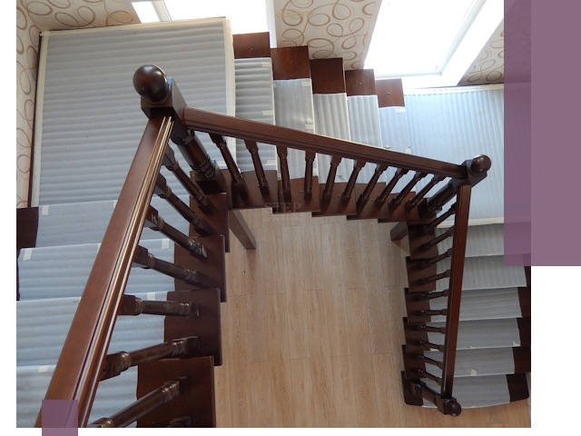 П-образные лестницы под ключ в Гае — изготовление и монтаж