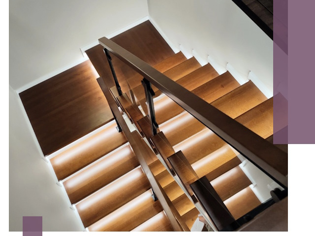 Изготовление П-образных лестниц под ключ в Гае