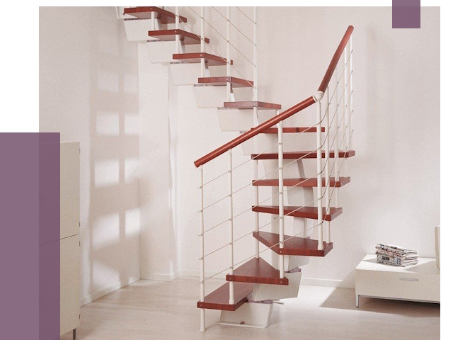 Изготовление лестниц на больцах в Гае от 9658 руб. | ПРОЛЁТ-Гай