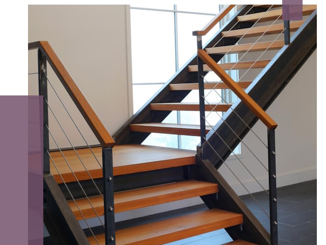 Изготовление лестниц на металлокаркасе в Гае от 18807 руб. | ПРОЛЁТ-Гай
