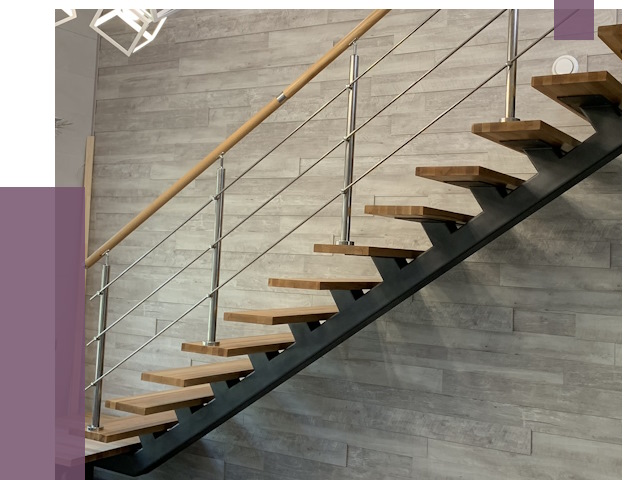 Изготовление лестниц на монокосоуре в Гае от 75737 руб. 