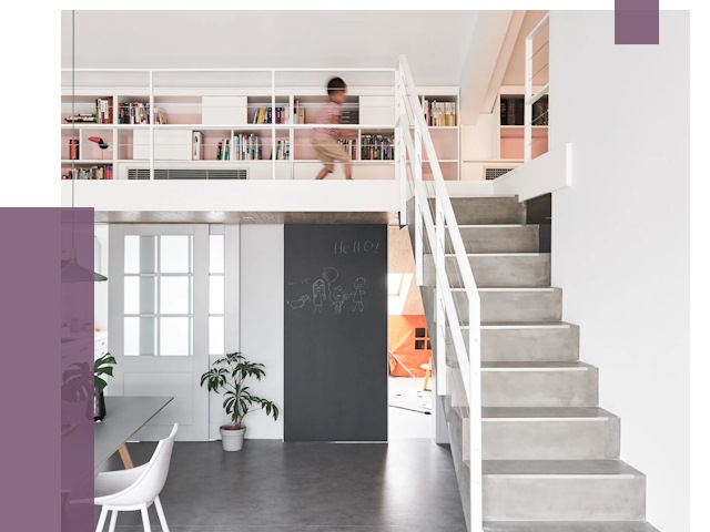 Лестницы для двухуровневой квартиры в Гае от 175364 руб. | ПРОЛЁТ-Гай