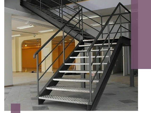 Лестницы для офиса в Гае: изготовление, монтаж, демонтаж