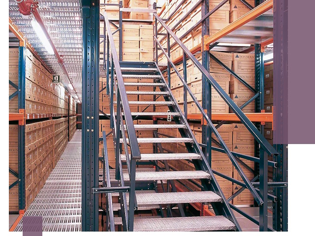 Лестницы складские прочные и безопасные под ключ в Гае