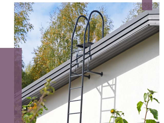 Лестницы на крышу в Гае от 19010 руб. — монтаж и монтаж ПРОЛЁТ-Гай