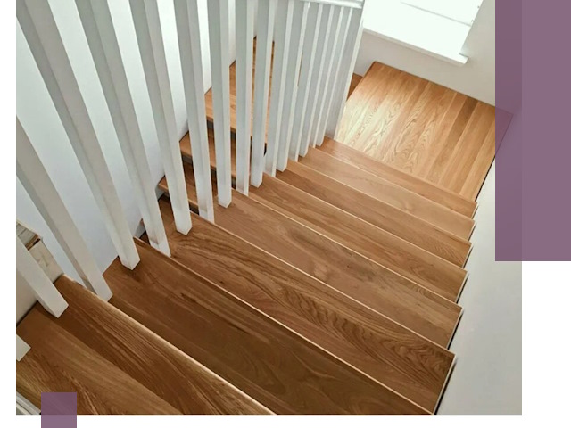 Лестницы из бука в Гае: изготовление, монтаж и демонтаж