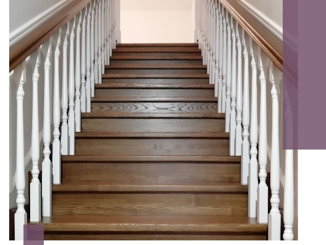 Лестницы из ясеня на заказ в Гае — изготовление и монтаж