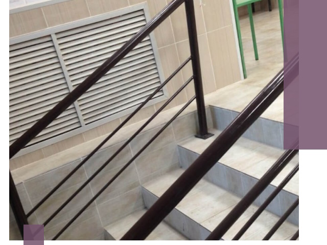 Изготовление перил из металла под ключ в Гае