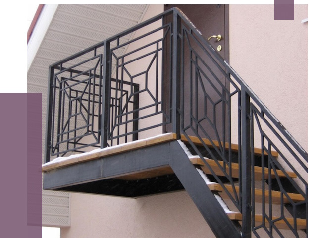 Металлические перила в Гае от 4270 руб.  | ПРОЛЁТ-Гай