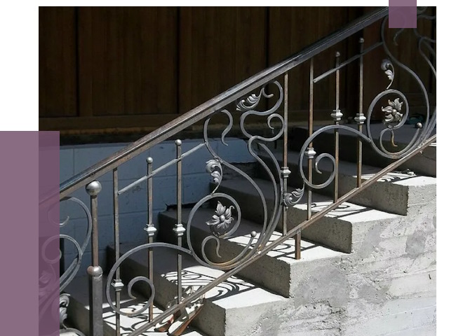 Кованые перила в Гае от 8641 руб. под ключ — качество от ПРОЛЁТ-Гай