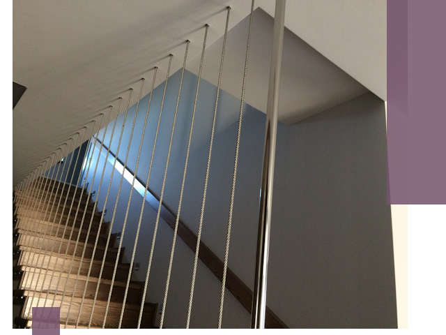 Тросовые перила под ключ в Гае — производство и монтаж