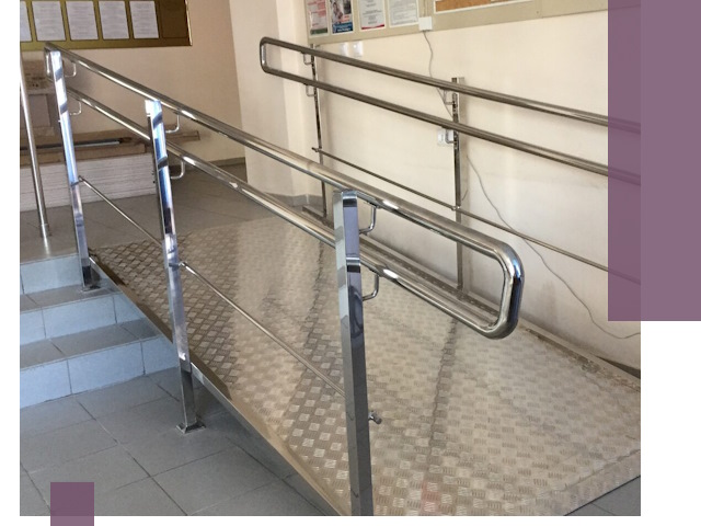 Перила для инвалидов в Гае — надежные поручни и ограждения