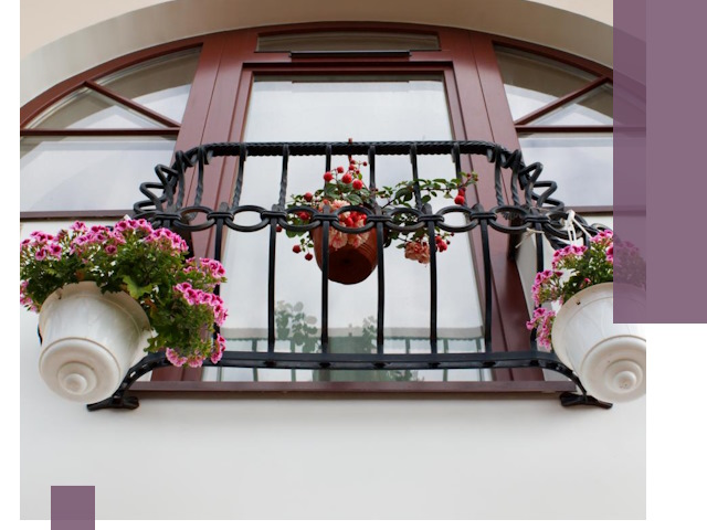 Изготовление и монтаж французских балконов в Гае