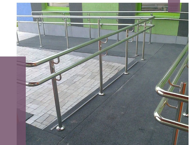 Ограждения пандусов в Гае от 4321 руб. монтаж | ПРОЛЁТ-Гай