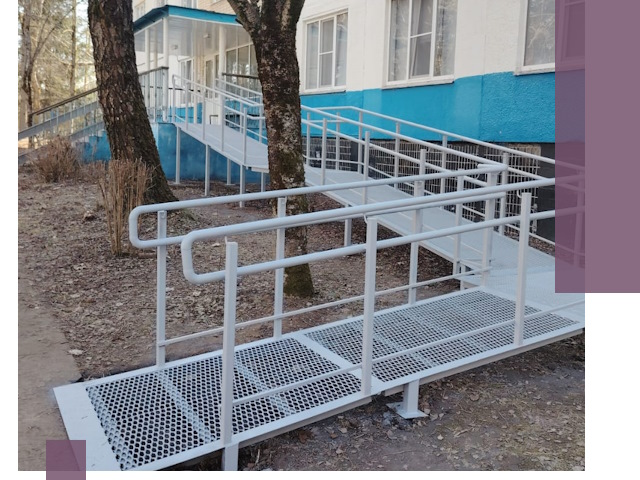 Пандусы под ключ в Гае: изготовление, монтаж и демонтаж