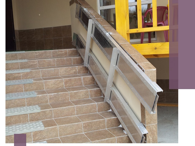 Откидные пандусы под ключ в Гае — монтаж и демонтаж