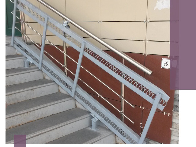 Изготовление откидных пандусов под ключ в Гае