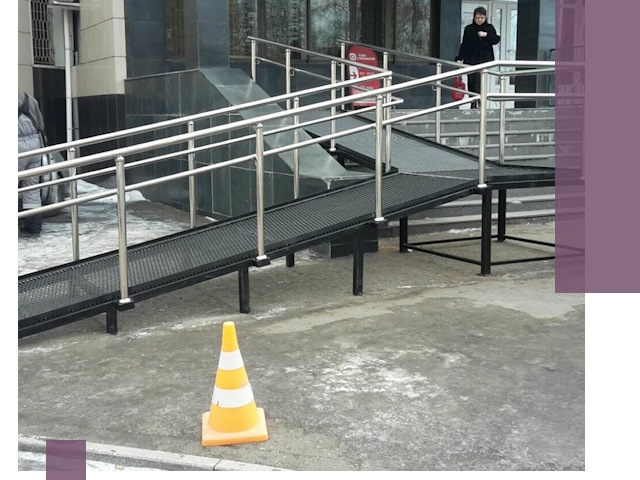 Стационарные пандусы под ключ в Гае — изготовление и монтаж