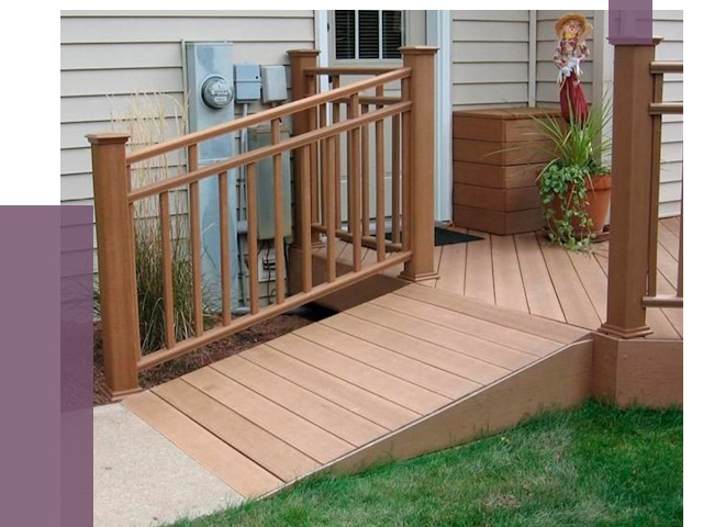 Пандус на крыльцо в Гае под ключ от 7726 руб. 