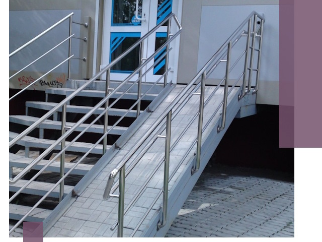 Пандус на крыльцо под ключ в Гае: монтаж и изготовление