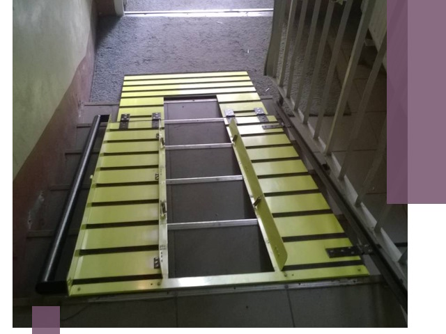 Профессиональный монтаж пандуса в подъезд в Гае