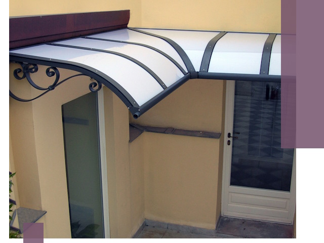 Монтаж козырьков любой сложности в Гае под ключ