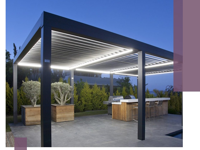 Навесы отдельно стоящие под ключ в Гае из металла и поликарбоната