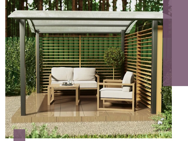 Навесы для дачи в Гае: изготовление, монтаж и демонтаж