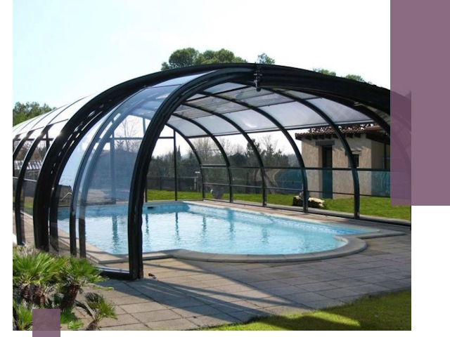 Навесы для бассейна в Гае: изготовление и монтаж под ключ