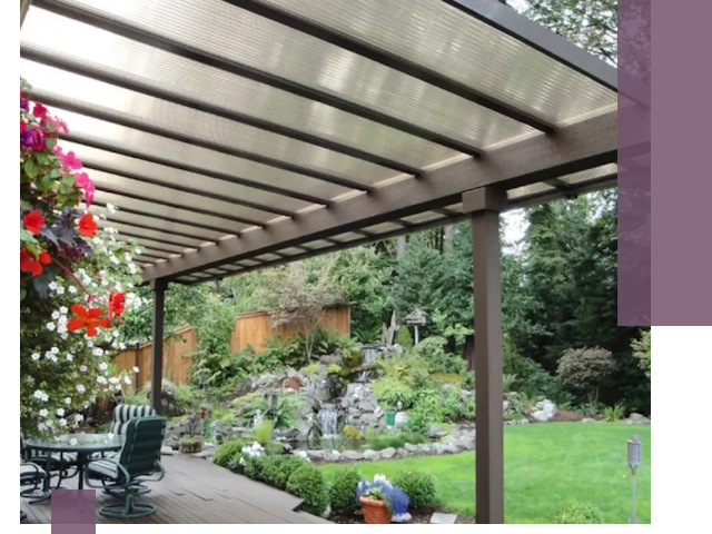 Навесы из поликарбоната под ключ в Гае быстро и надёжно