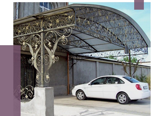 Кованые навесы в Гае от 14487 руб. | ПРОЛЁТ-Гай