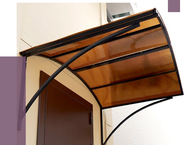 Недорогие козырьки в Гае от 7543 руб.  | ПРОЛЁТ-Гай