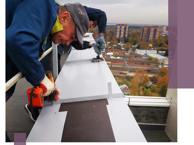 Монтаж парапетов в Гае — установка прочных металлических ограждений