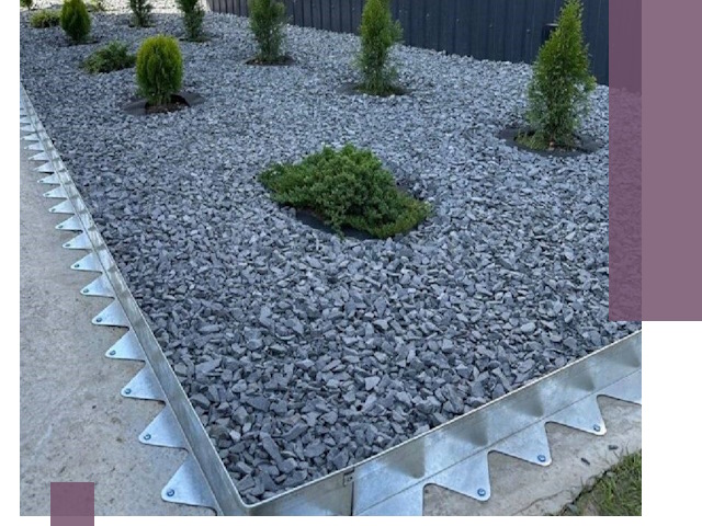 Оцинкованные металлические бордюры под заказ в Гае