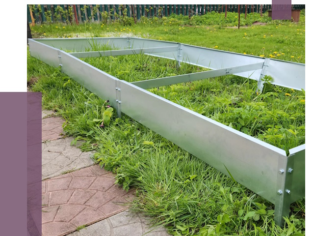 Металлические бордюры для грядок в Гае от 1779 руб. 