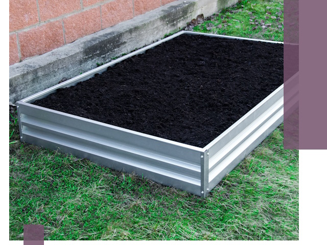 Металлические бордюры для грядок в Гае: прочность и аккуратность