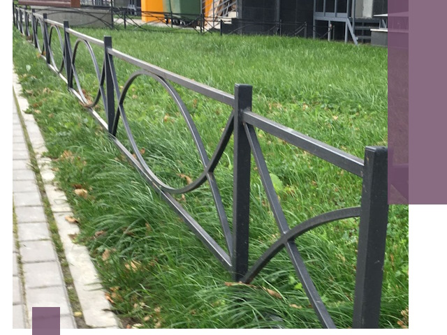 Газонные ограждения из металла в Гае — монтаж и продажа
