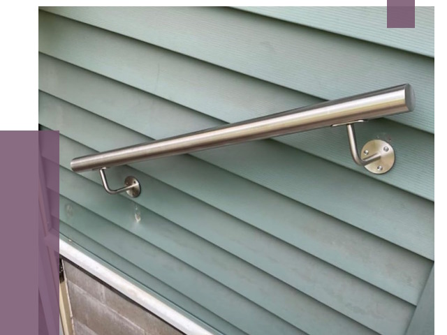 Поручни из нержавеющей стали в Гае от 7625 руб.  | ПРОЛЁТ-Гай