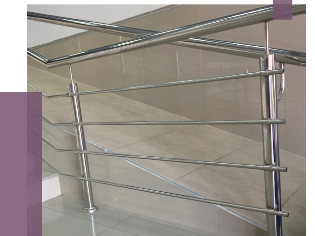 Изготовление поручней из нержавеющей стали в Гае